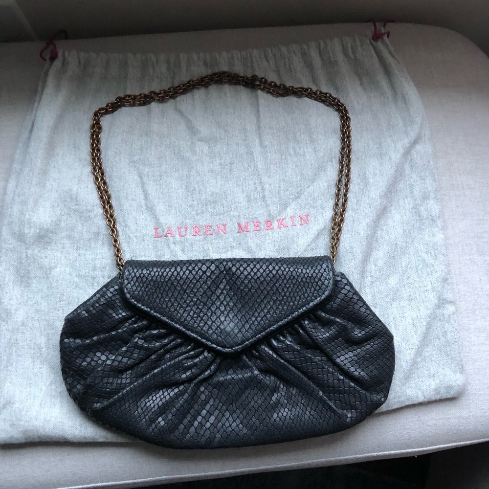 Lauren Merkin black leather bag - Picture 2 of 6